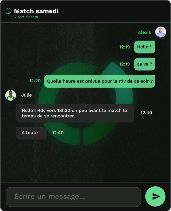 Aperçu du chat Team Up